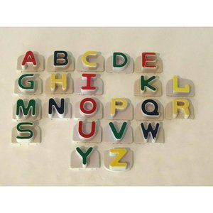 Leap Frog Word Whammer Fridge Phonics Replacement 2" Uppercase Letters Set of 22